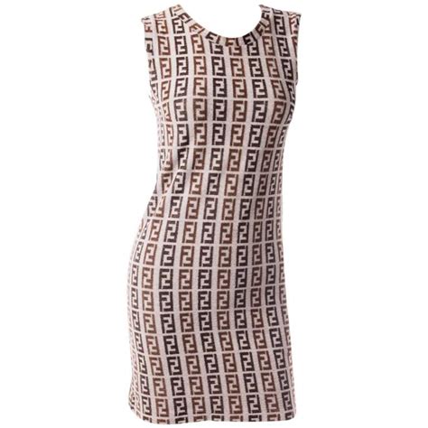 Retro Fendi Monogram Dress 